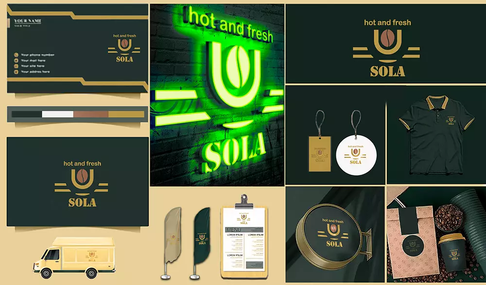 تصميم هوية بصرية كاملة Visual Identity