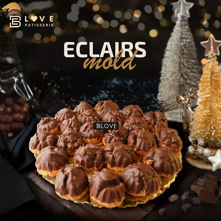 تصميم بوستات لصفحات التواصل الاجتماعي ( فيس بوك وانستاغرام..)  لمحل باتيسري