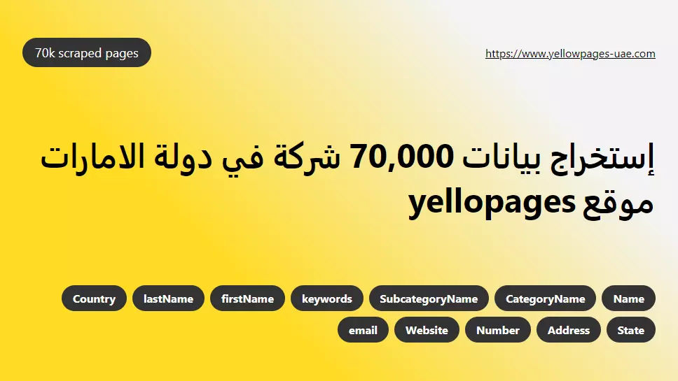 استخراج بيانات من الويب | Web Scraping & Data Exctraction