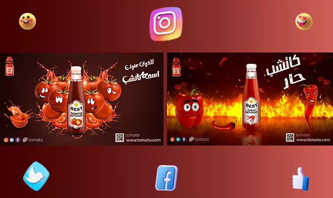 تصميمات سوشيال ميديا