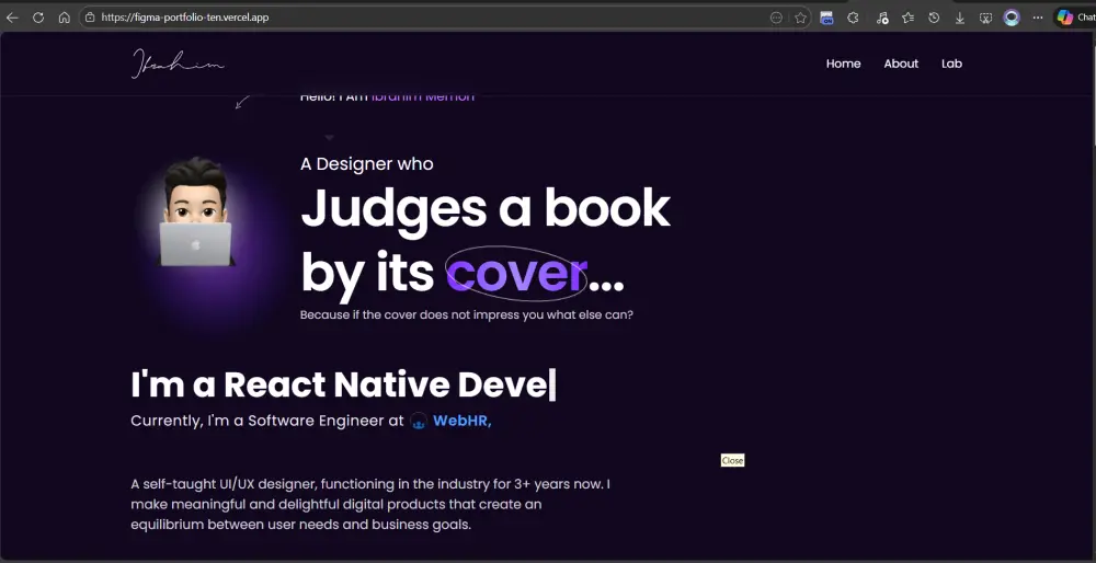 إنشاء وإدارة Portfolio احترافية مع واجهة برمجية متكاملة (API)