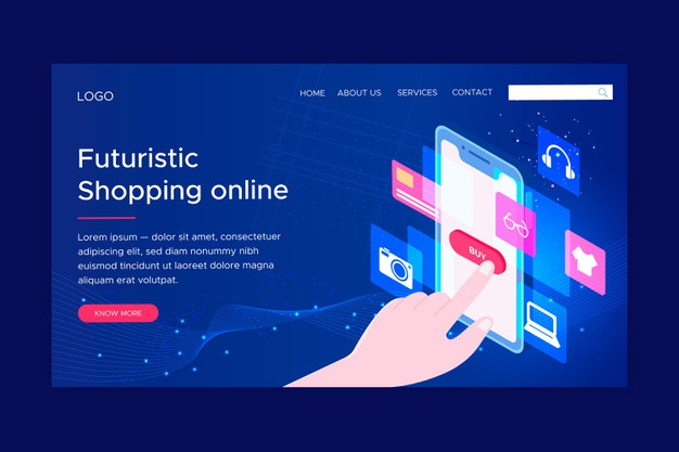 انشاء واجهة اي نوع من المواقع باحدث التقنيات (برمجه + تصميم) صفحة واحده