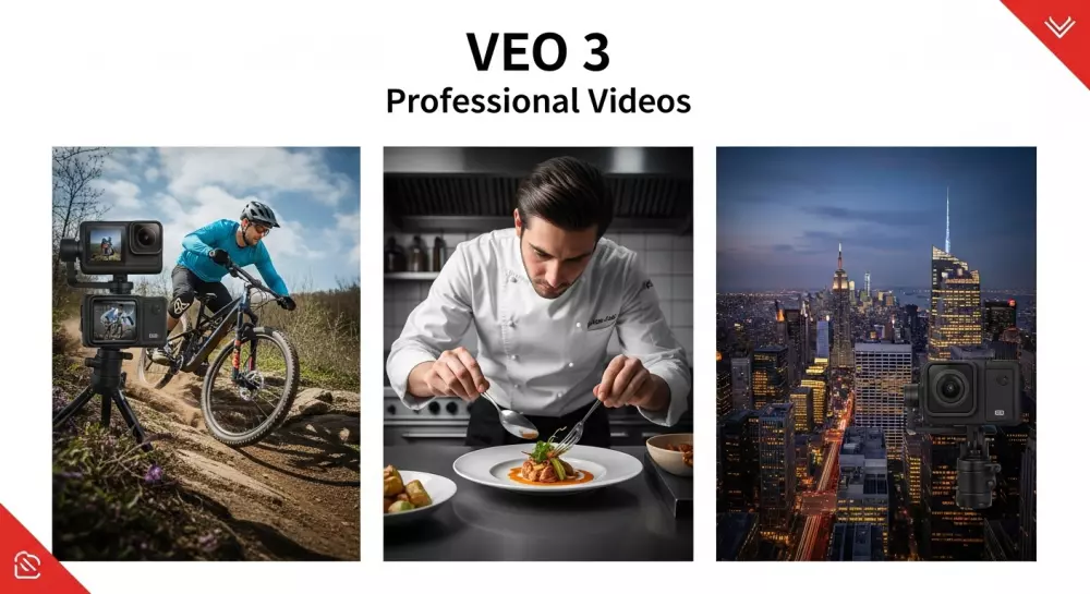 إنشاء فيديوهات VEO 3 احترافية بجودة عالية