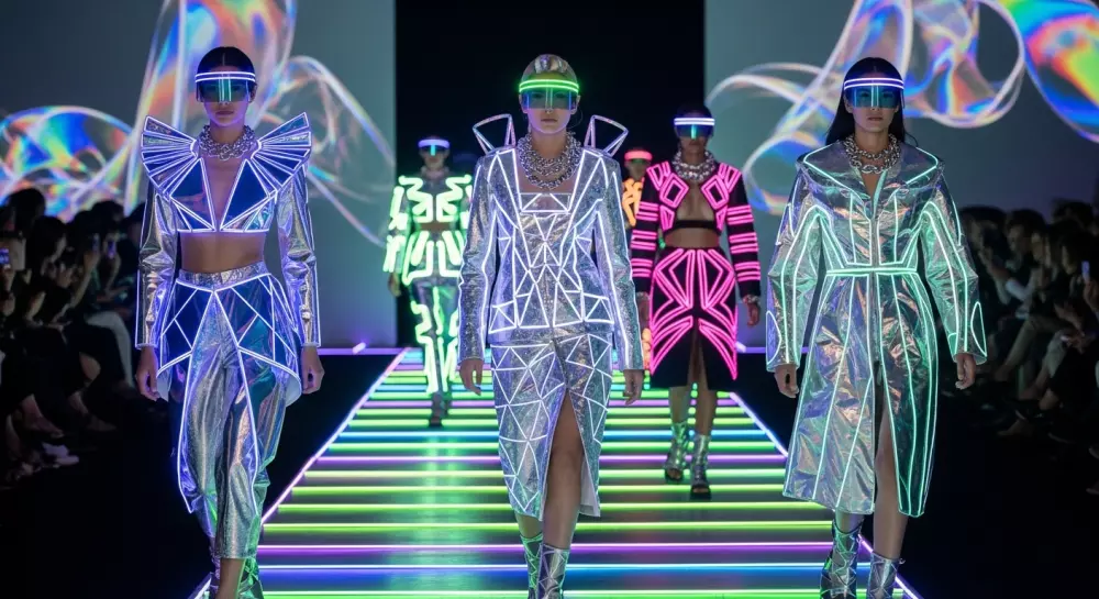 تصميمات أزياء مستقبلية - عدد 3 تصاميم مع ملفات عالية الجودة