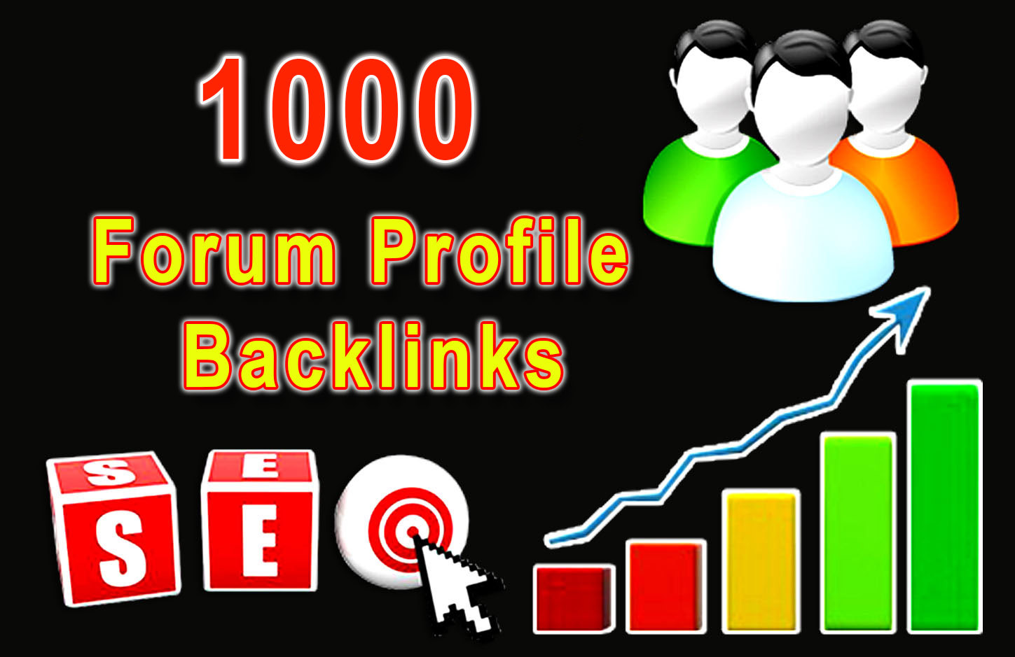 انشاء 1000  رابط باك لينك بروفايل منتديات آمنة ذات اثورتي عالي