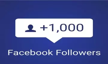 1000 متابع حقيقي علي فيسبوك فقط بـ10$