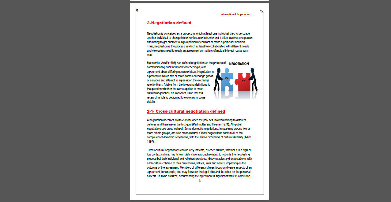 كتابة كافة الأبحاث العربية والإنجليزية