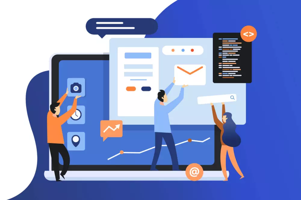 تصميم وبرمجة موقع إلكتروني مميز بالكامل خصيصًا لطلبك