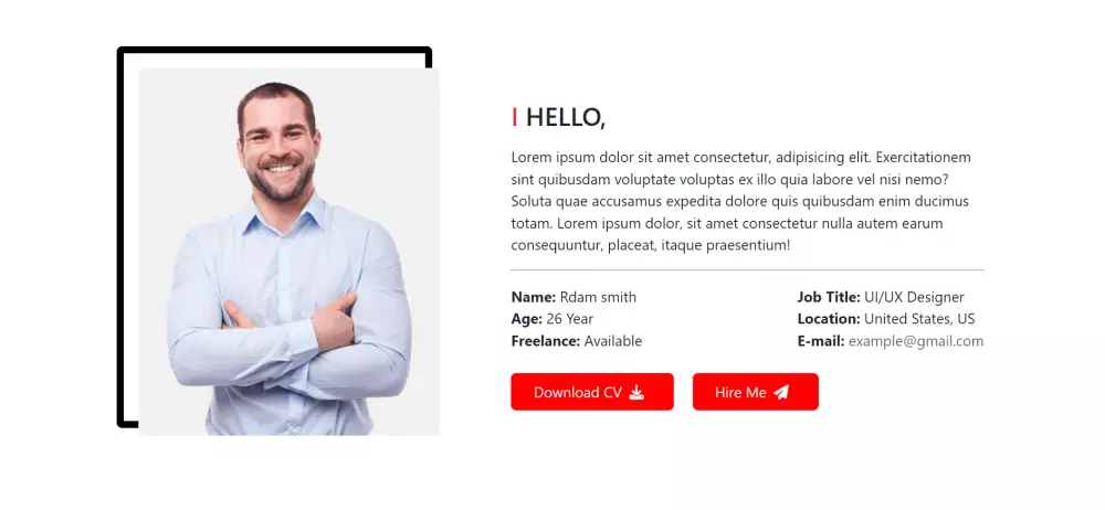 تنفيذ صفحة ويب باستخدام لغات HTML, CSS, and Javascript