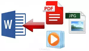 تفريغ الصور و PDF و Excel الي Word والعكس