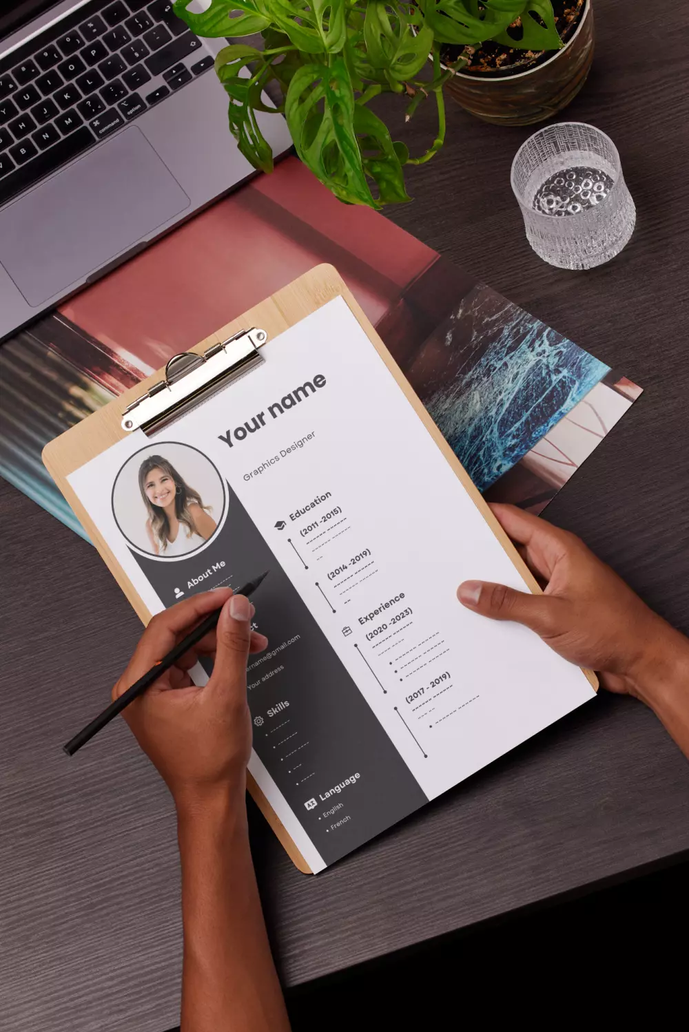 تصميم السير الذاتية