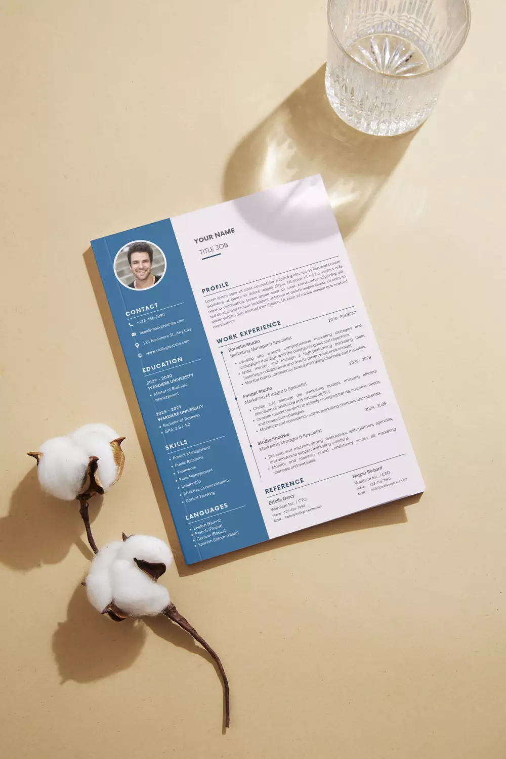 تصميم السير الذاتية