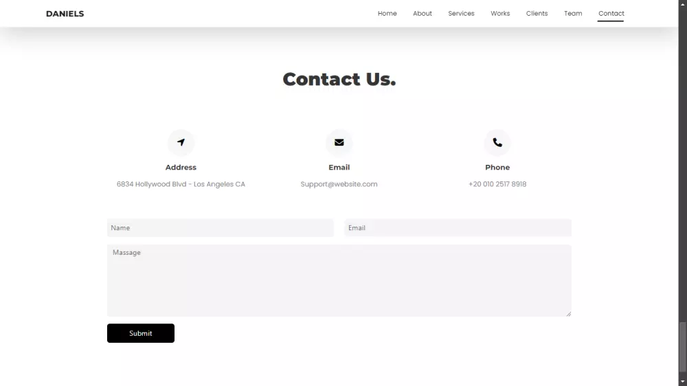 تصميم موقع احترافي لعرض أعمالك وإبراز مهاراتك