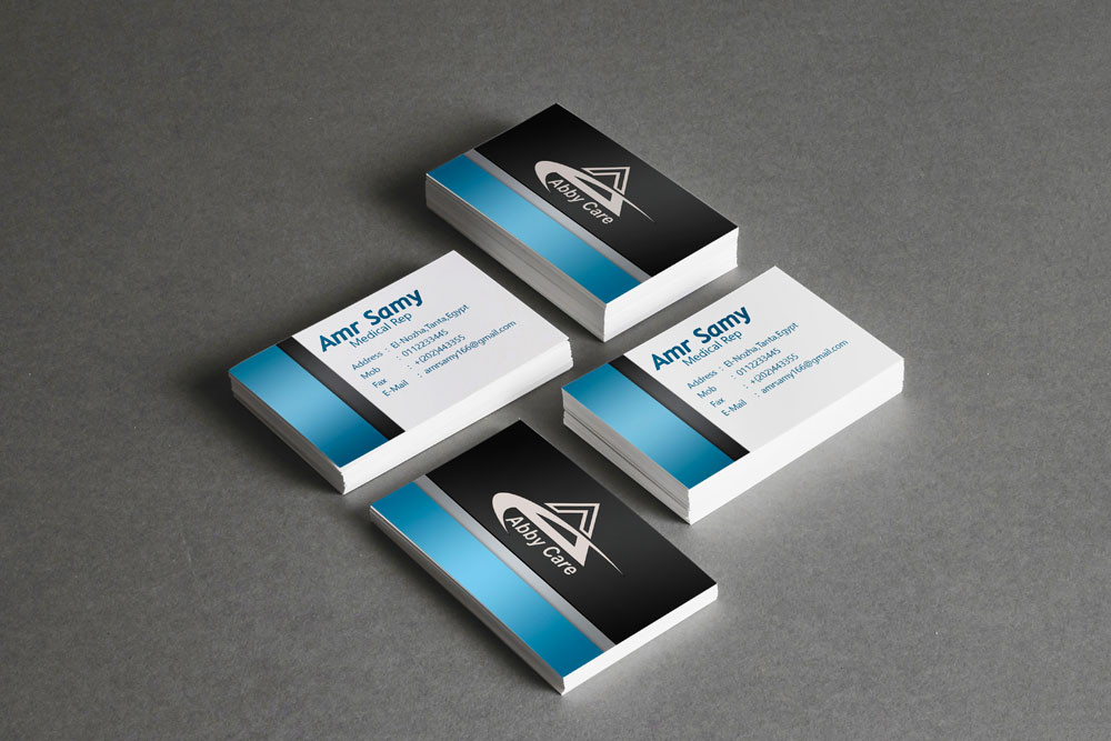 تصميم كارت شخصى