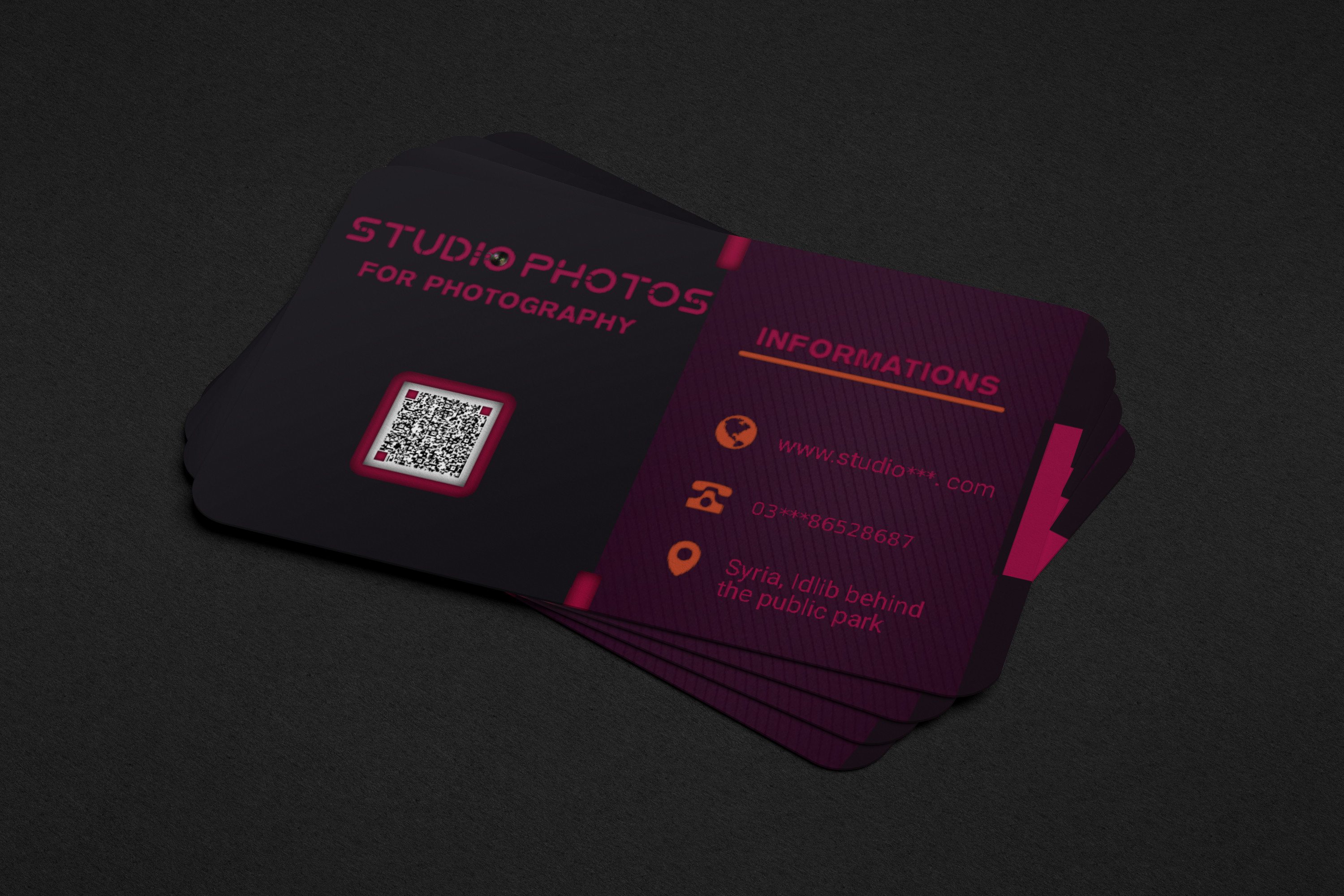 تصميم كرت عمل ( بزنس كارد ) إحـتـرافـــي