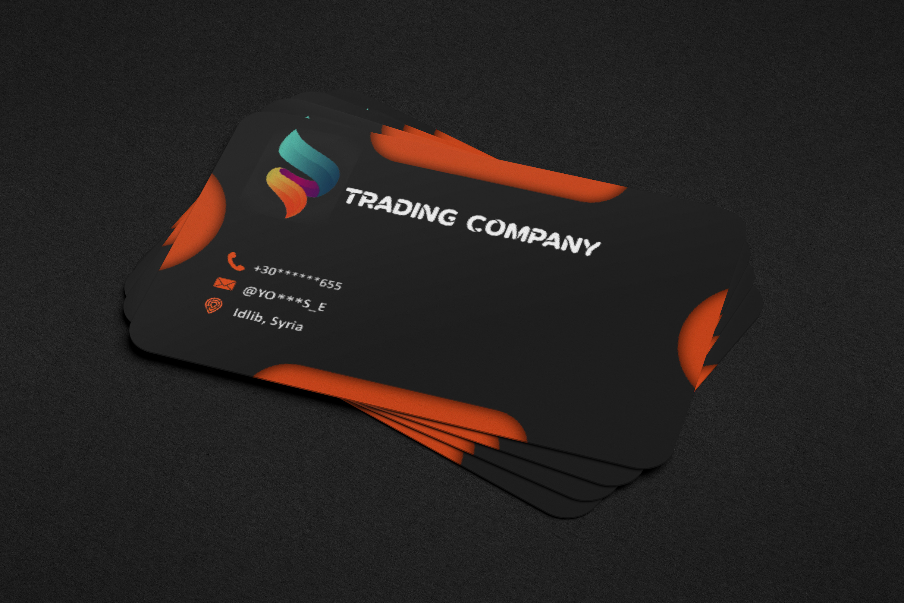 تصميم كرت عمل ( بزنس كارد ) إحـتـرافـــي