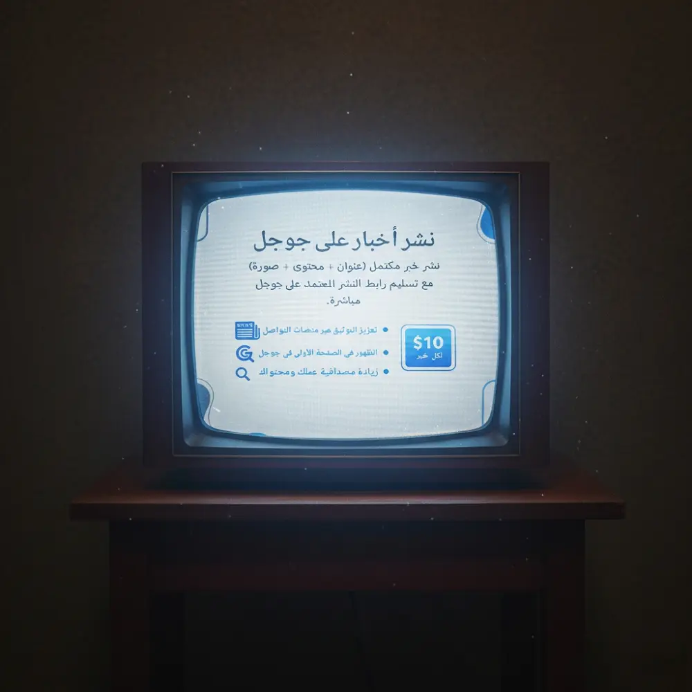 نشر أخبار علي جوجل 🌐