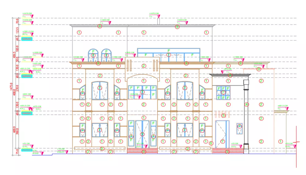 رسم وتعديل المخططات الهندسية على برنامج الاتوكاد