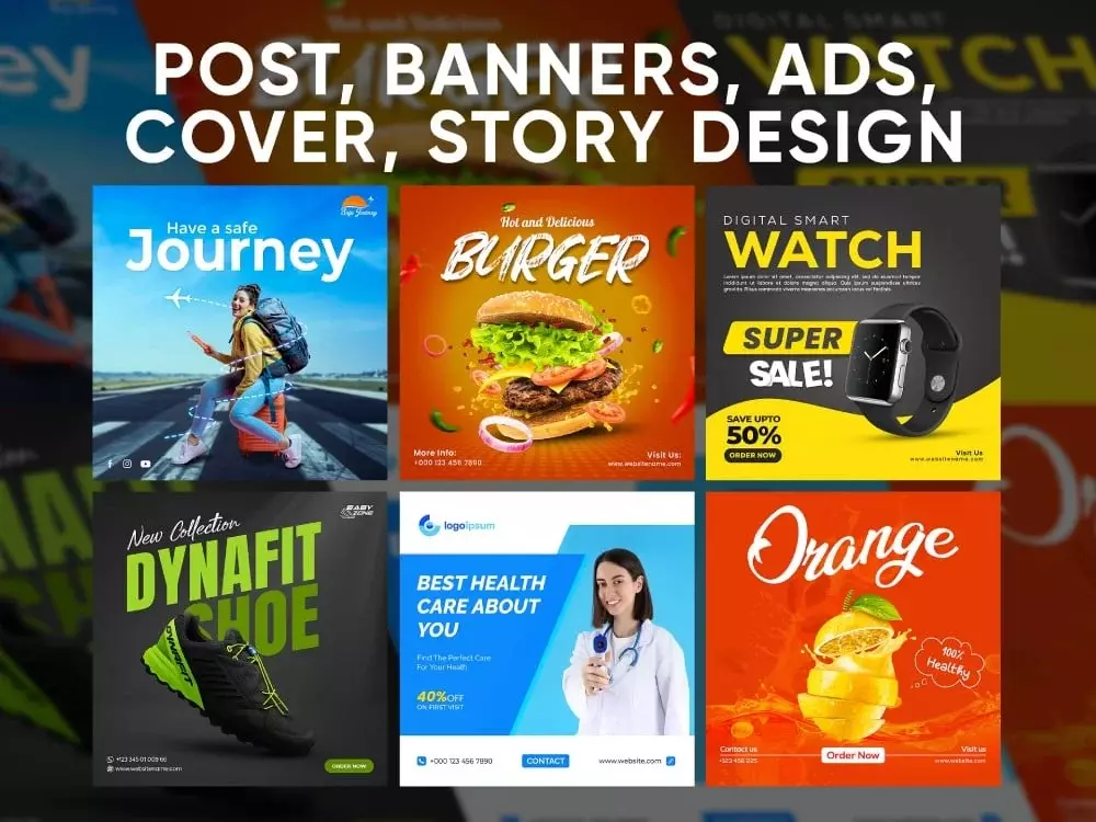 سأقوم بتصميم منشور إحترافي لوسائل التواصل الاجتماعي