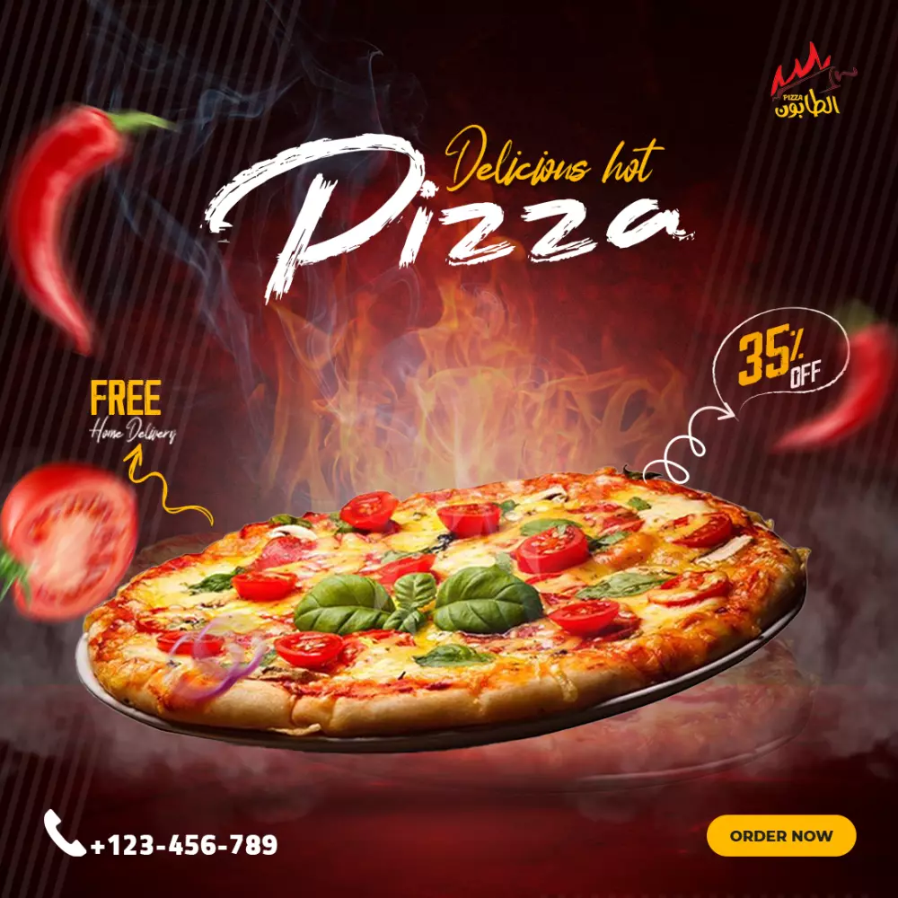 تصميم بوستر مع محتوى إبداعي لمنصات السوشيال ميديا بسعر 5$