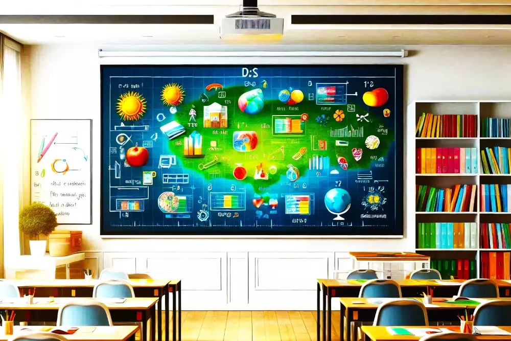 تصميم بريزنتيشن في المجال التعليمي مع انفوجراف