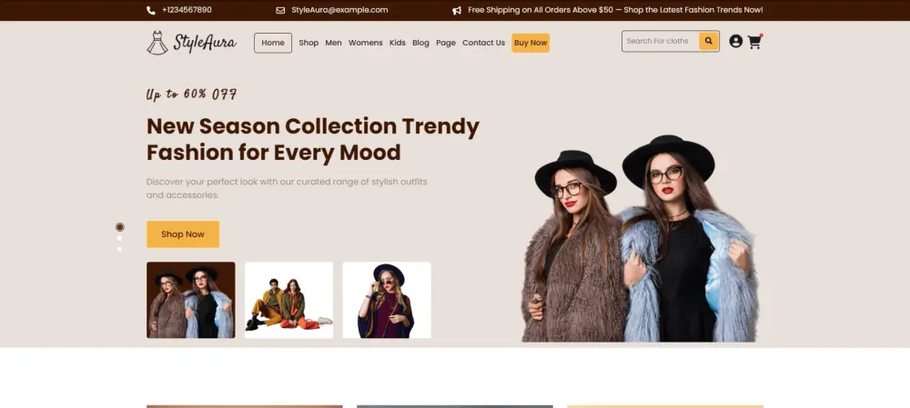 تصميم متجر ووكمرس احترافي