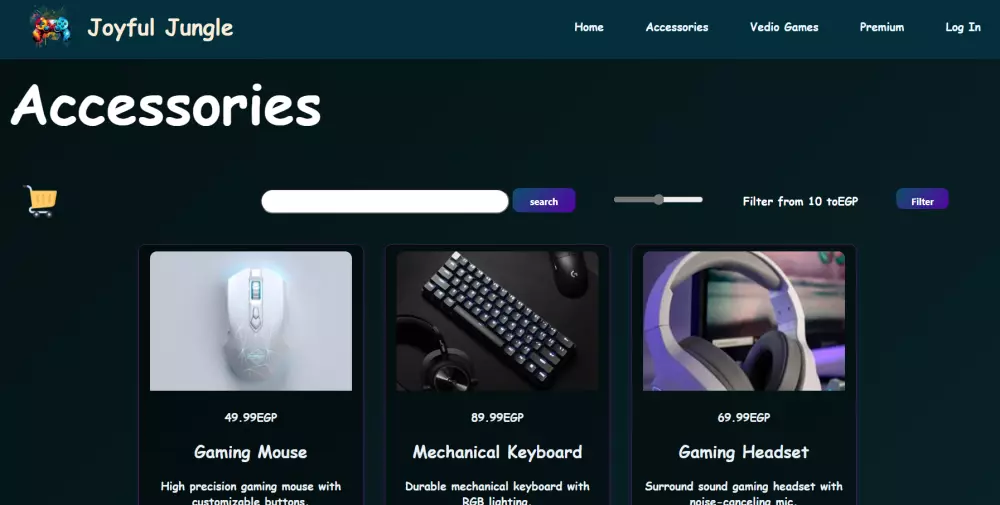 إنشاء موقع إلكتروني بإستخدام HTML, CSS, JavaScript