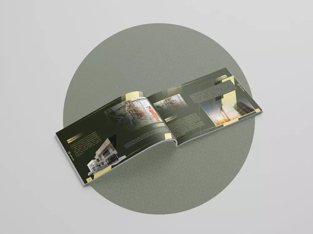 تصميم بروفايل شركة احترافي