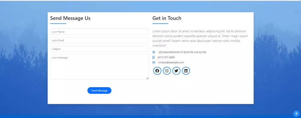 تصميم صفحة هبوط متجاوبة مع جميع الشاشات