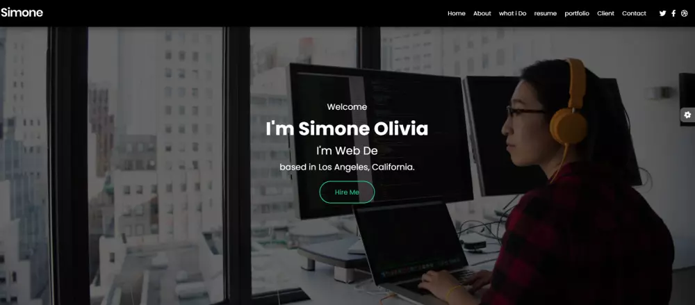 تصميم صفحة هبوط متجاوبة مع جميع الشاشات