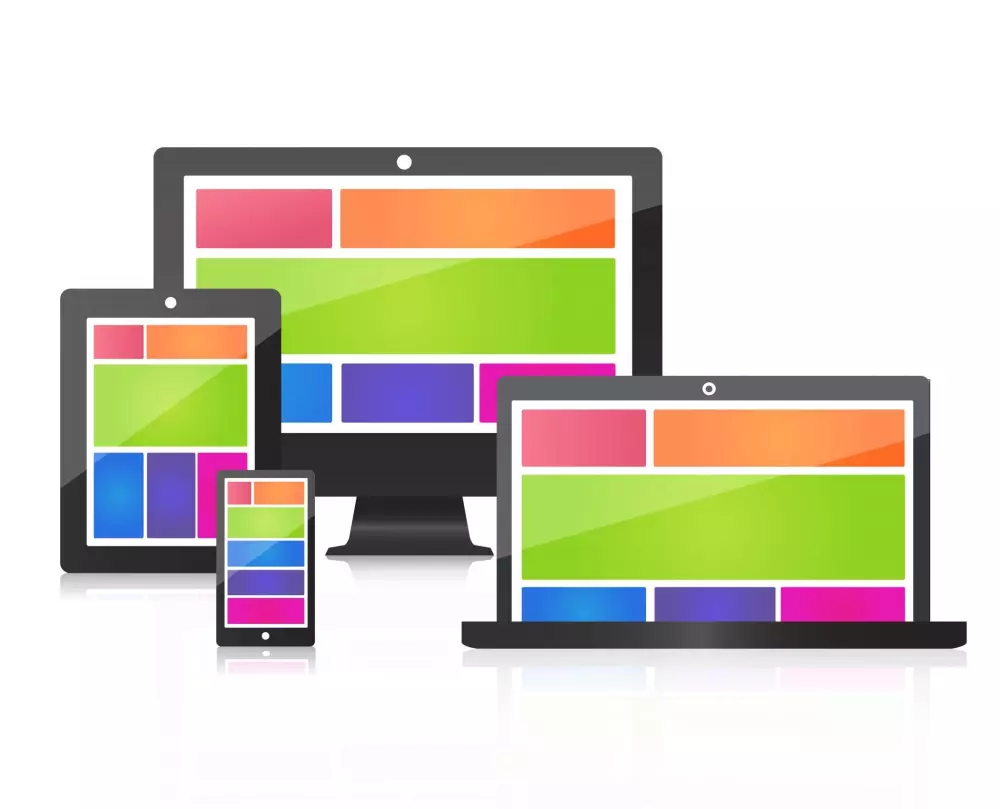 تصميم صفحة هبوط متجاوبة مع جميع الشاشات