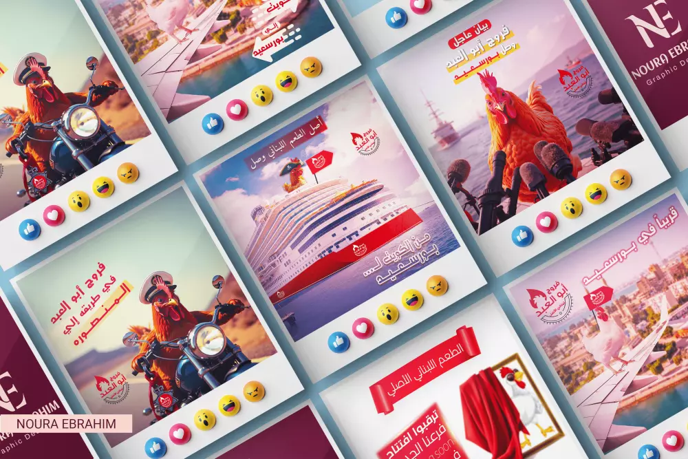 تصاميم سوشيال ميديا احترافية