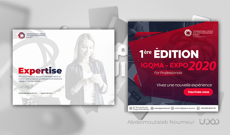 تصميم منشورات مخصصة لوسائل التواصل الإجتماعي