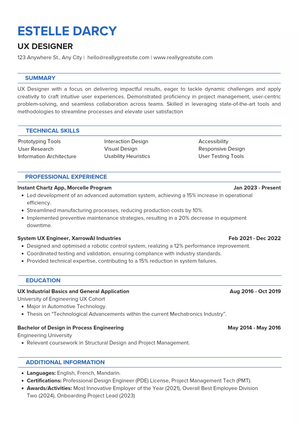 تصميم سير ذاتية احترافية متوافقة مع نظام ATS