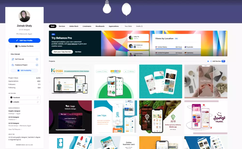 تصميم واجهة وتجربة المستخدم للويب و الموبيل UXUI Design