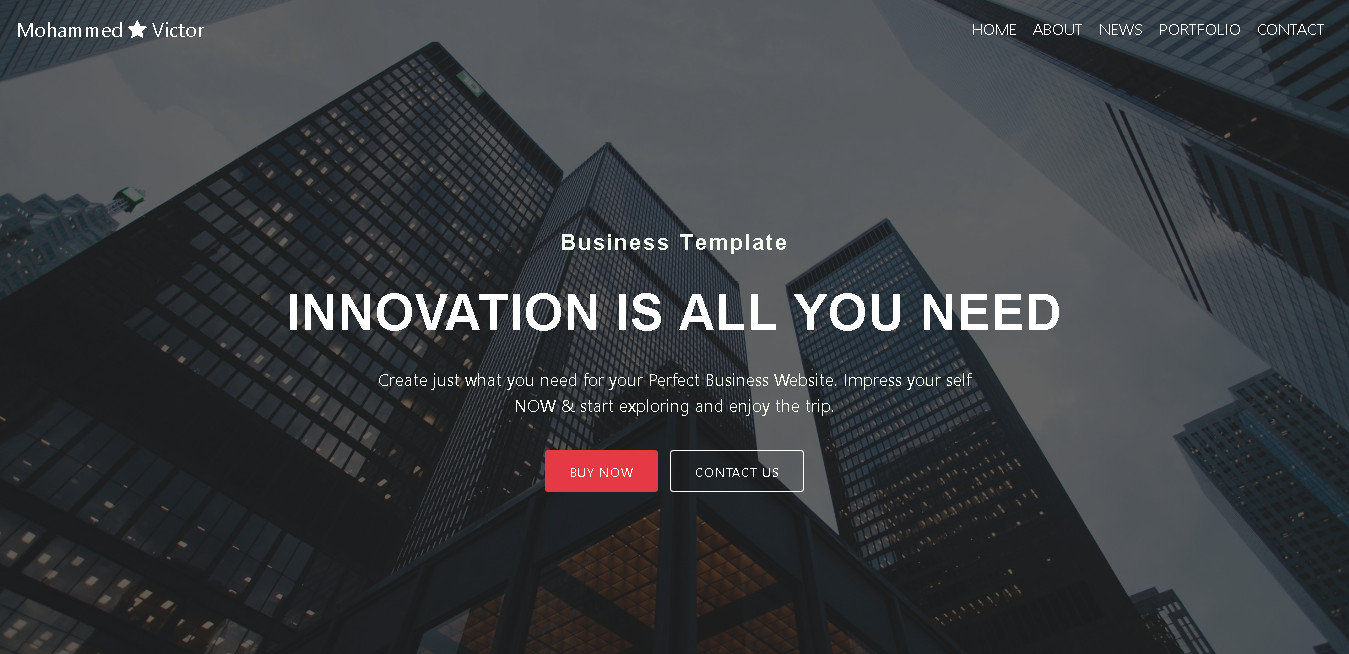 تصميم صفحة ويب تعمل على الـBootstrap و CSS