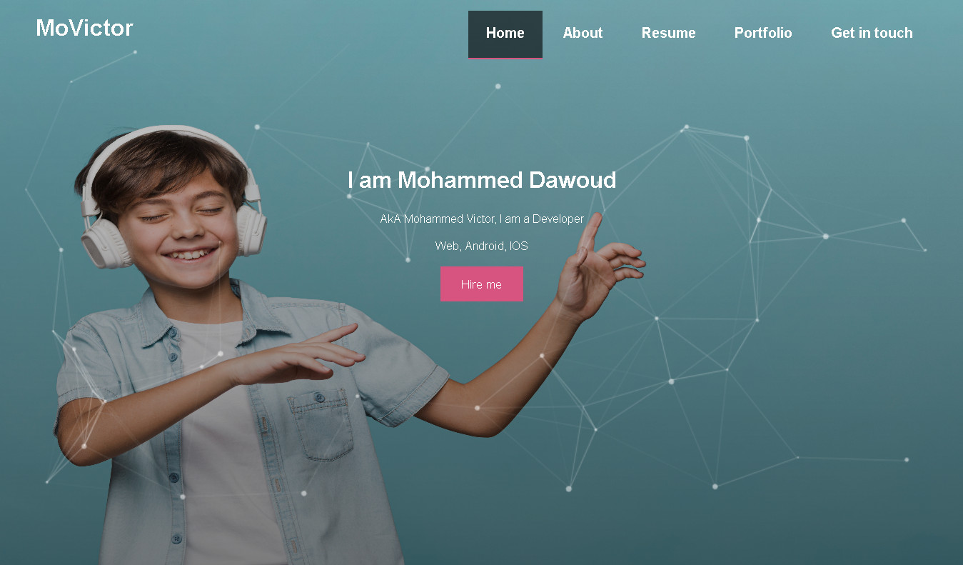 تصميم صفحة ويب تعمل على الـBootstrap و CSS