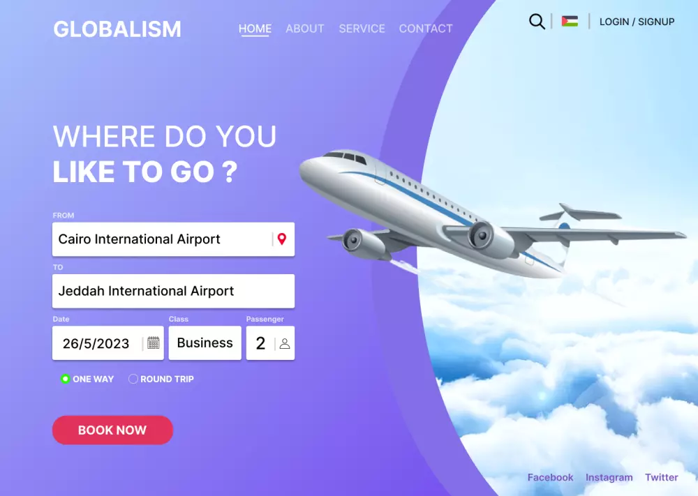 تصميم واجهة UI/UX إحترافية