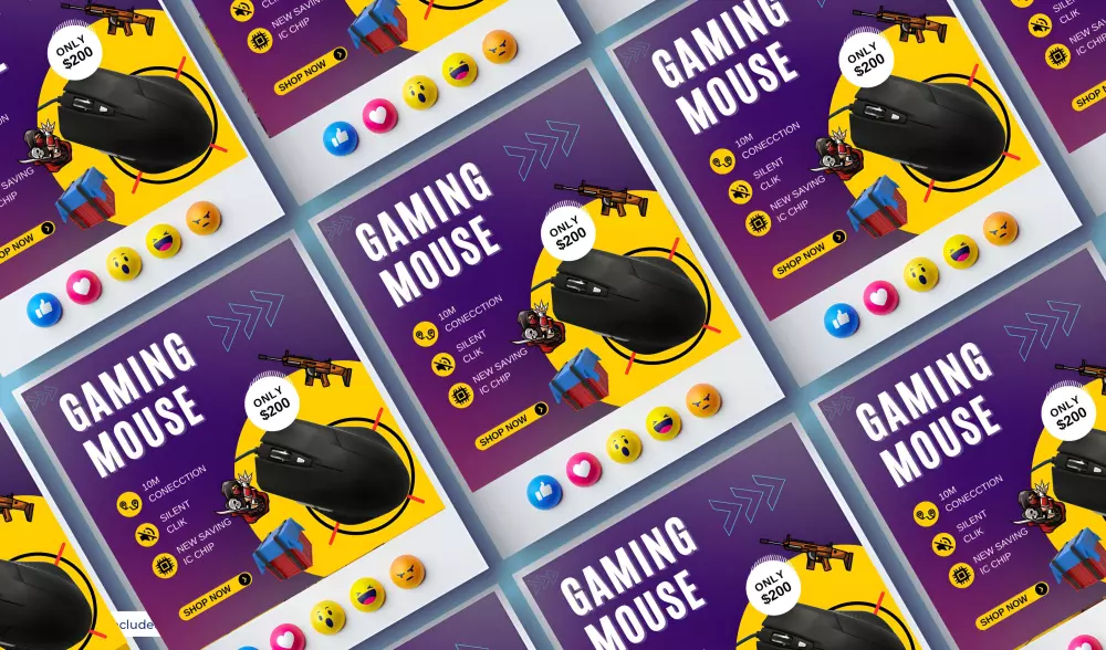 تصميم منشورات سوشيال ميديا احترافية