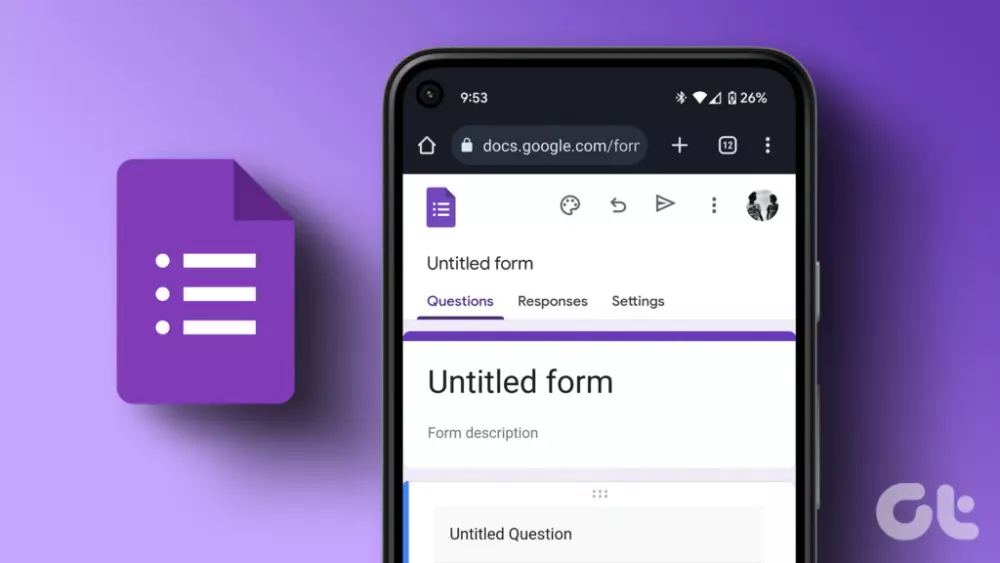 إنشاء اختبار أو استبيان أو استمارة باستخدام Google Forms