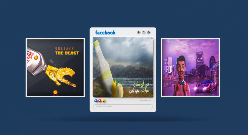 خدمة تصميمات السوشيال ميديا