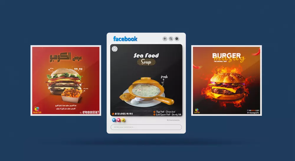 خدمة تصميمات السوشيال ميديا