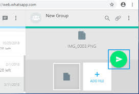 لدي برنامج لإرسال ملفات واتس أب للعملاء