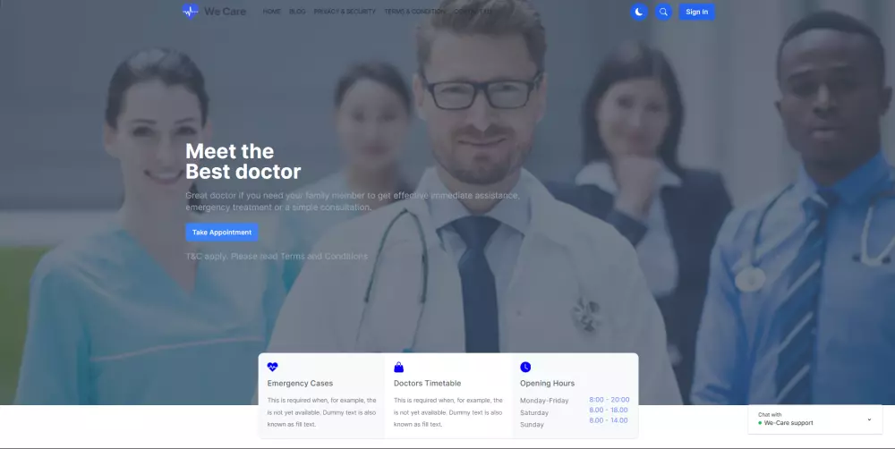 انشاء موقع الكتروني بروفشنال