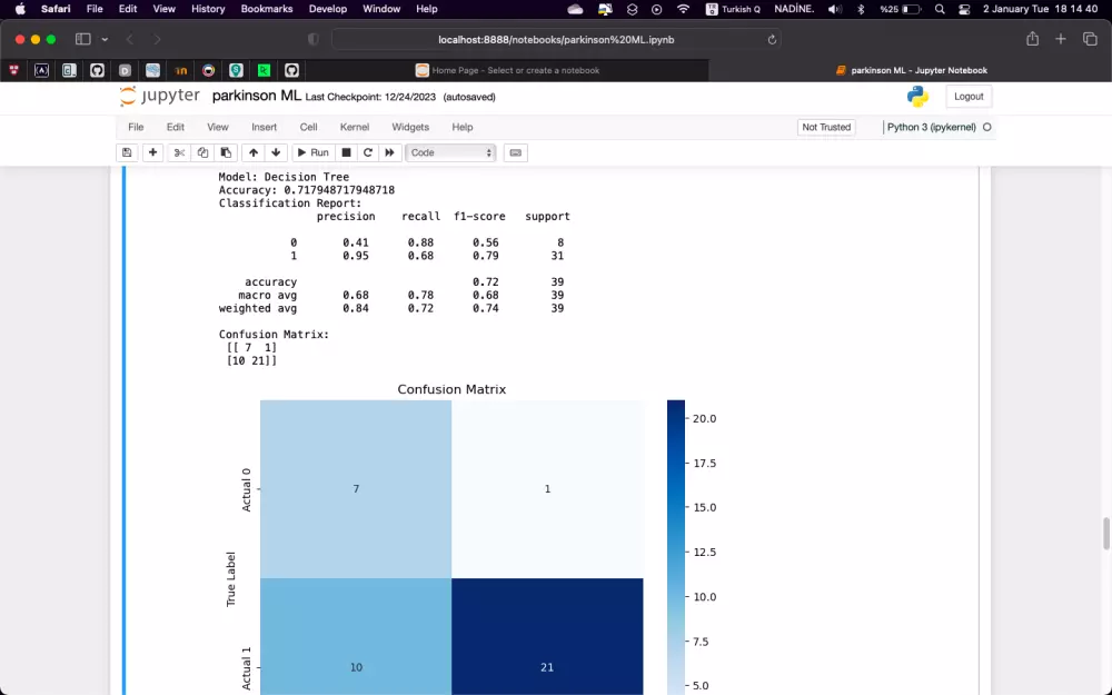 مشاريع  التعلم الالي والتعلم العميق