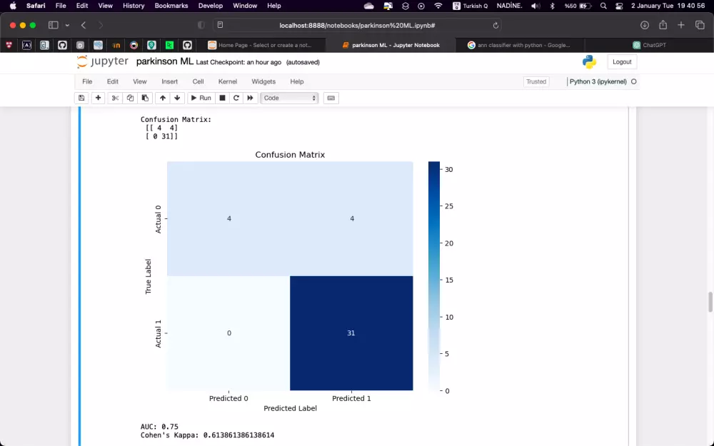 مشاريع  التعلم الالي والتعلم العميق