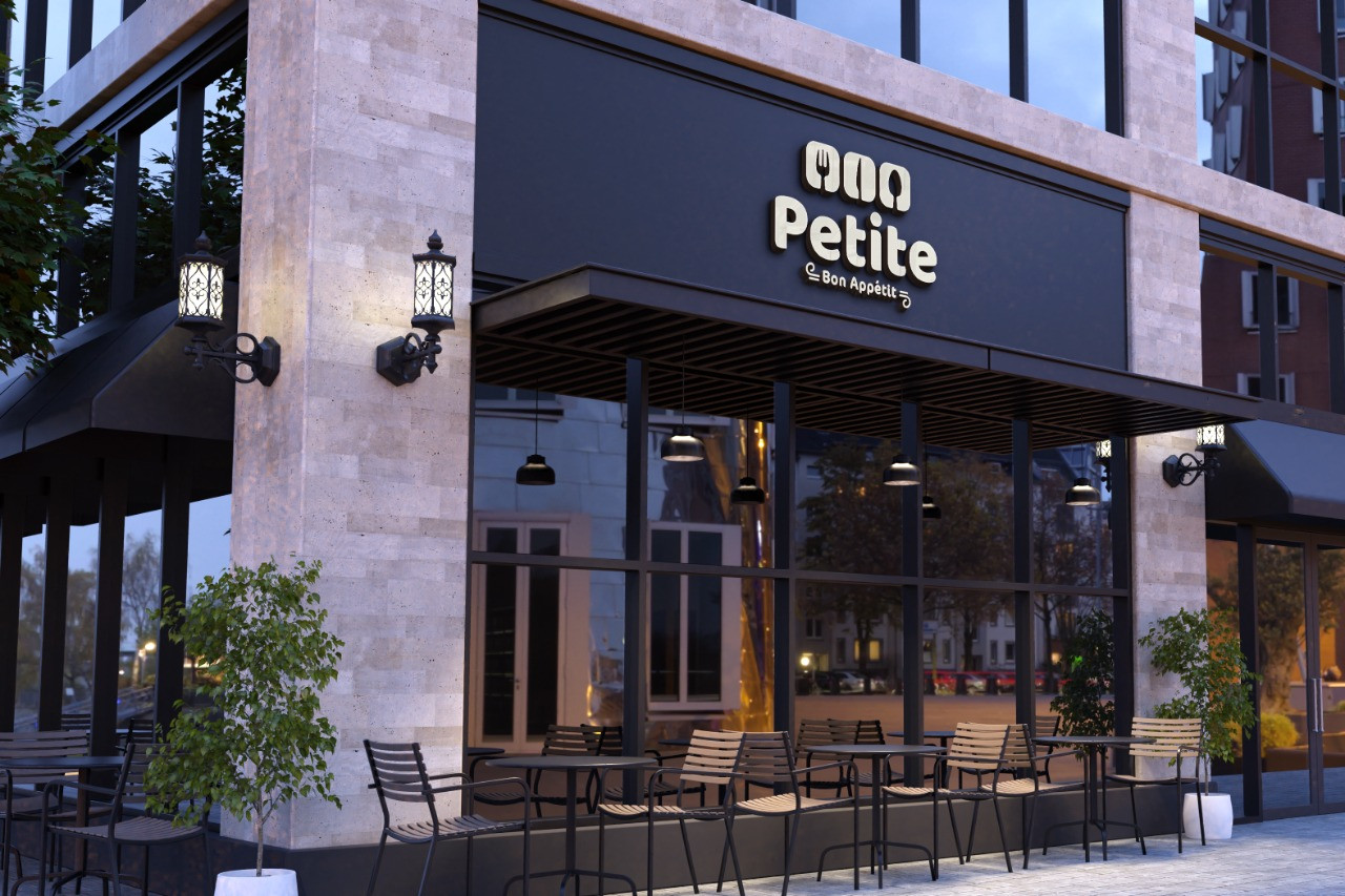 إخراج فني للشعار ليظهر بأجمل صورة