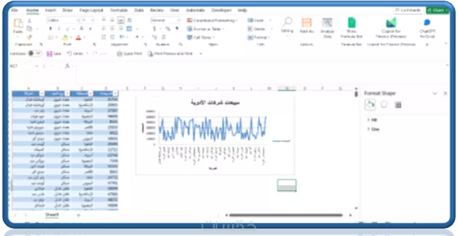 تنظيم و تحليل البيانات باحترافية عن طريق EXCEL