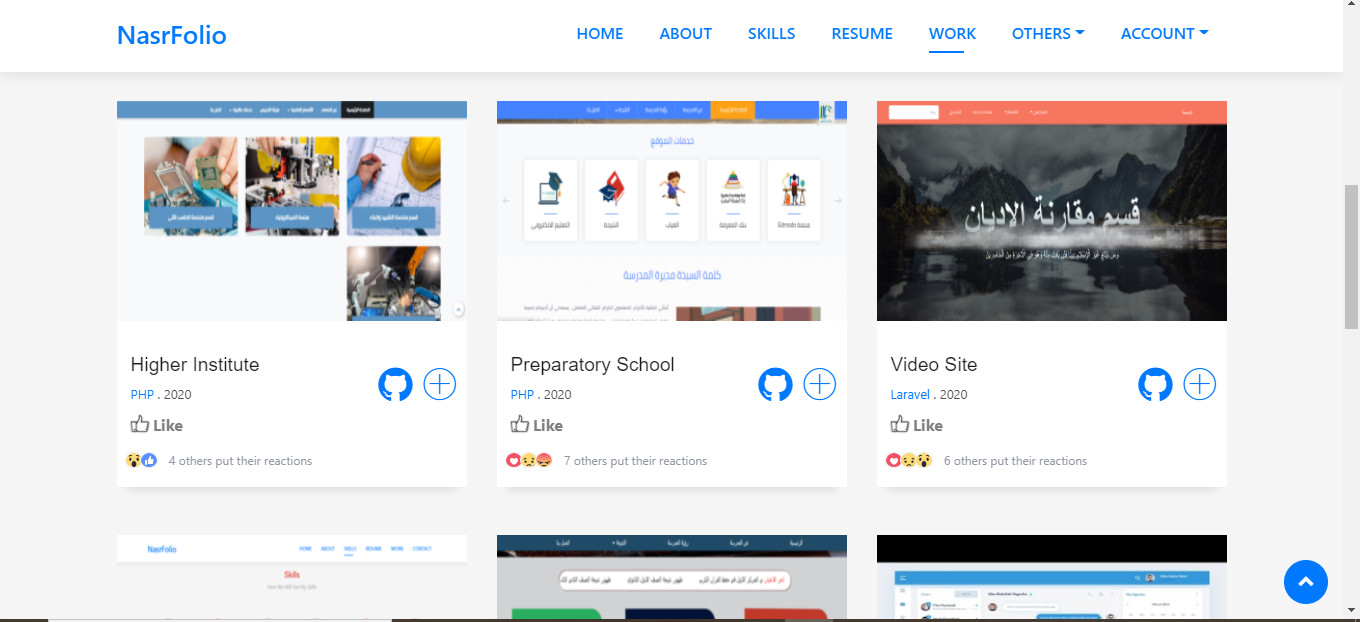 موقع سيرة ذاتية لعرض اعمالك وانجازاتك مقابل 10$