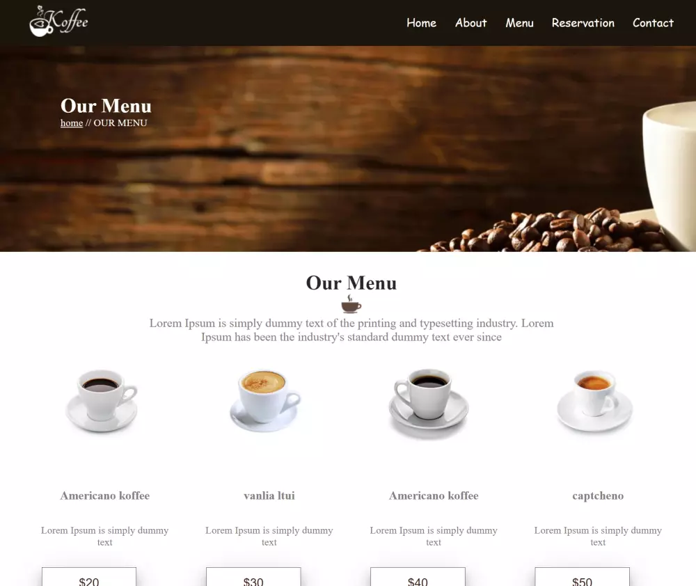 تصميم صفحة هبوط (landing page) باستخدام html &css